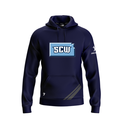 [FOLHSMNV-YXS-LOGO3] Decker Summit Hoodie (Youth XS, Navy, Logo 3)