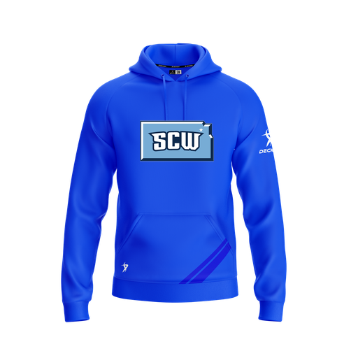 [FOLHSMRY-YXS-LOGO3] Decker Summit Hoodie (Youth XS, Royal, Logo 3)