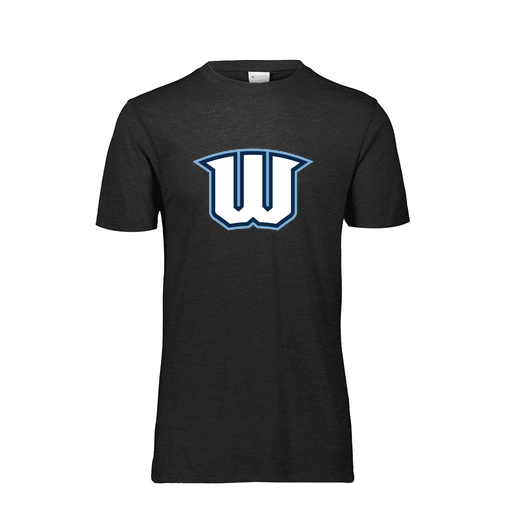 [FTSCUBBK-AS-LOGO2] Decker Men's Tri-Blend T-Shirt - Short Sleeve (Adult S, Black, Logo 2)