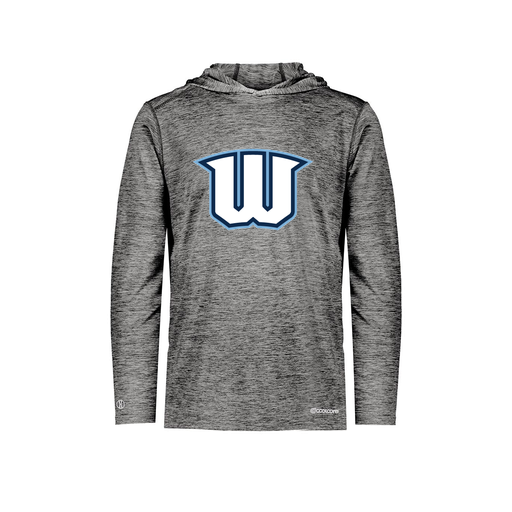 [FOLHCGBK-AS-LOGO2] Decker Men's Charge Hoodie (Adult S, Black, Logo 2)