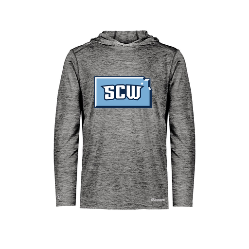 [FOLHCGBK-AS-LOGO3] Decker Men's Charge Hoodie (Adult S, Black, Logo 3)