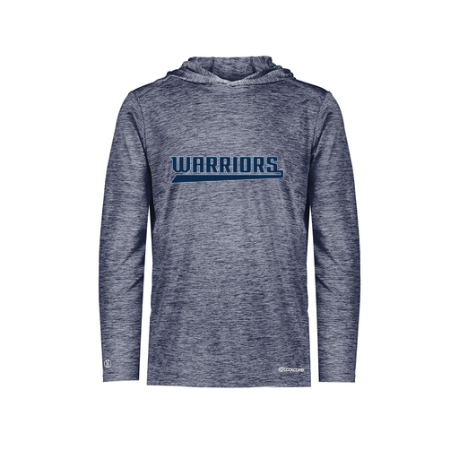 [FOLHCGNV-YS-LOGO1] Decker Youth Charge Hoodie (Youth S, Navy, Logo 1)